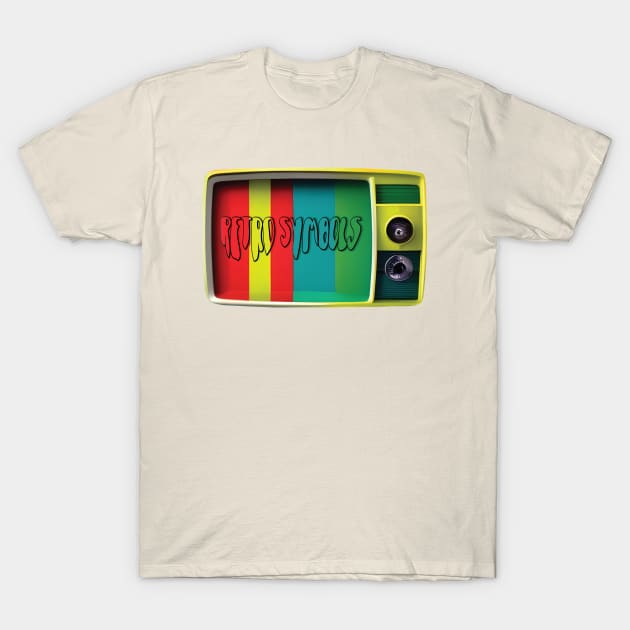 Retro Symbols T-Shirt by NONGENGZ